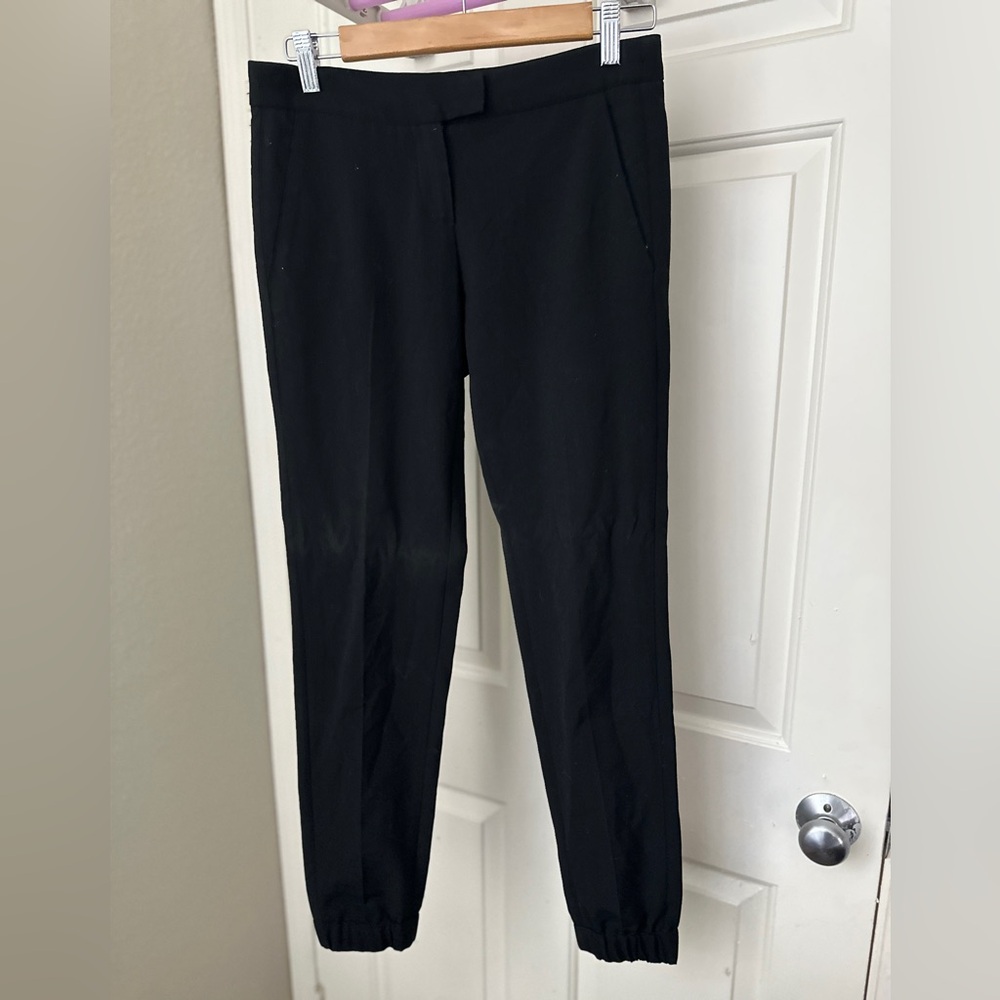 Maje Black Tailored Jogger Pants